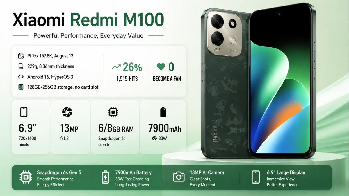 Xiaomi Redmi M100 price in Bangladesh